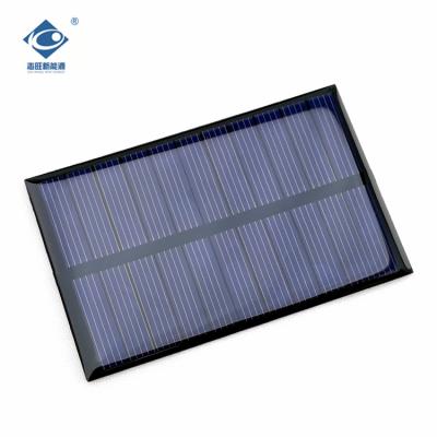 中国 New Arrival ZW-9664 Epoxy Resin Transparent Solar Panel 0.95W Customized Mini Solar Panel 5.5V 販売のため