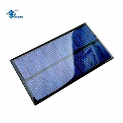 중국 0.9W 태양 에너지 참신 ZW-11060 23g를 위한 주문 소형 에폭시 수지 태양 전지판 6V 판매용