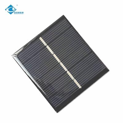 China 3V Thermodynamic Poly Crystalline Solar Panel ZW-6055 Customized Poly Mini Epoxy Solar Panel 0.47W for sale