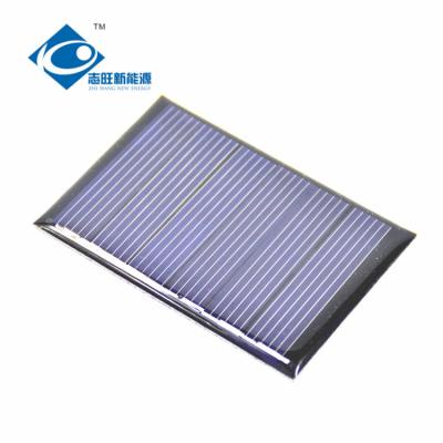 China Silicone 1.5V Sola de pouco peso solar transparente poli da resina de cola Epoxy do painel solar 1.5V de ZW-4060-1.5V mini à venda