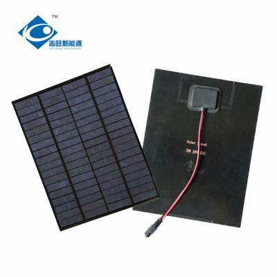 China 18V 5W PET flexible solar panel for solar power toy car ZW-5W-18-P Silicon Solar PV Module for sale