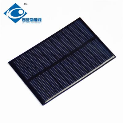 China ZW-84556 Eco Friendly Mono Solar Cell , Light Effect 0.75 Watt Solar Photovoltaic Panels 5.5V for sale