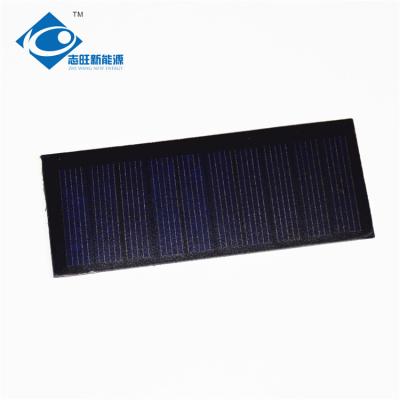 China 0.4W High Quality Semi Flexible Solar Panel ZW-9731 PET Laminated Polycrystalline Mini Solar Panel 5V for sale