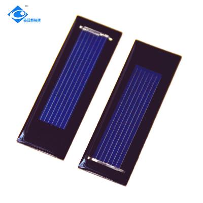 China 0.5V 0.07W poly crystalline silicon sunpower solar ZW-5318 53x18x2.5mm for sale