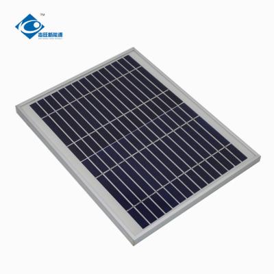 China 10W Environmental Protection 15V Glass Laminated Solar Panel ZW-10W-15V Portable Solar Panel Charger for sale