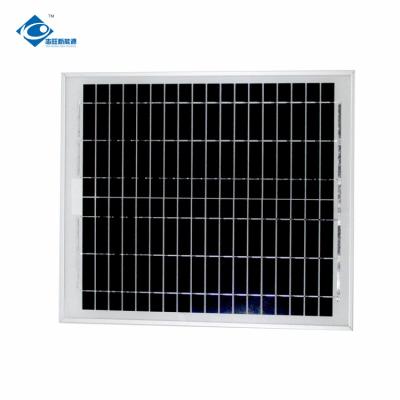China Customized Professional 18V 18W Mono Risen Solar Panels ZW-18W-18V Glass Photovoltaic Solar Panel for sale