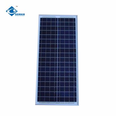 China Poly Silicon Solar Photovoltaic Panel 35W 18V Residential Solar Power Panel ZW-35W for small solar panel system for sale