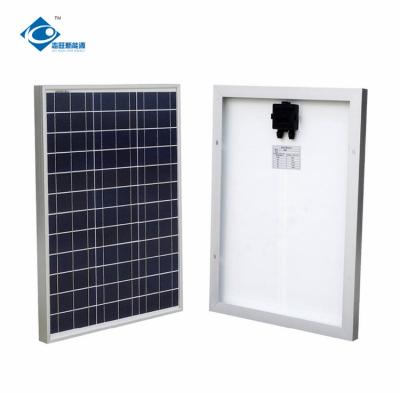 China 40W Camping Portable Integrated Solar Panel ZW-40W-18V Mini Mono Reinforced Solar Panel Charger 18V for sale