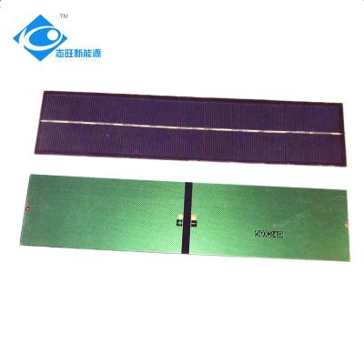 China ZW-59249 Transparent Flexible Solar Panel 2.37W High efficiency ETFE 5V Mono Thin Film Solar Panels for sale