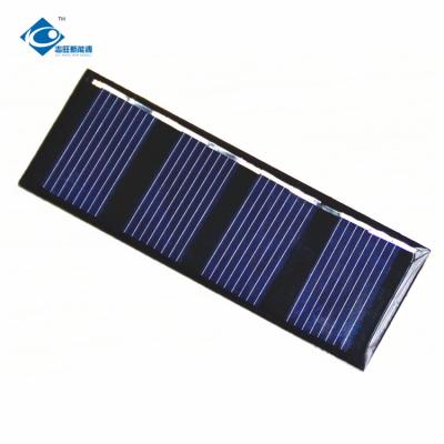 Chine la coutume 2V a formé les panneaux solaires pour le panneau solaire adhésif époxyde solaire 0.18W du chargeur ZW-7025-2V d'ordinateur portable à vendre