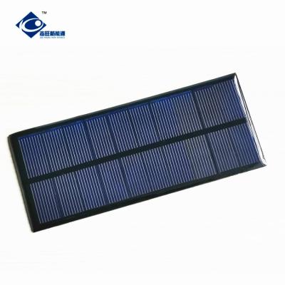 China 5V tile poly crystalline solar panel ZW-14060 Lightweight Silicon Solar PV Module 1.1W Max current 0.23A for sale