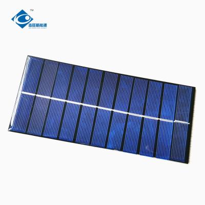China ZW-18081 Customized Mini Solar Panels 2W High Conversion Solar Cell Phone Charger 5.5V for sale