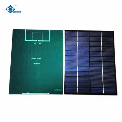 China 5W Epoxy Solar Panel ZW-210156-P Portable Solar Panel Charger 18V Semi-flexible Solar Panels for sale