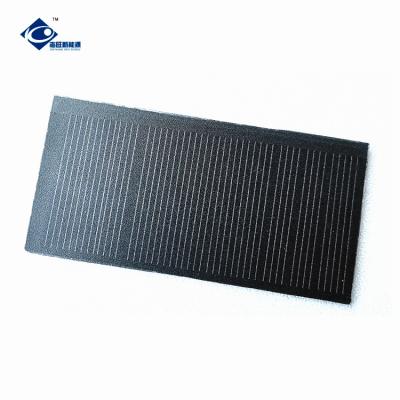 中国 ペットは太陽電池パネル5.5V 0.45W ZW-798398の適用範囲が広い小型薄膜の太陽電池パネルを薄板にした 販売のため