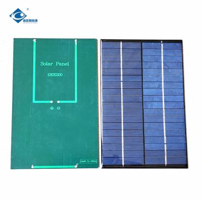 China 3.8W 12V Poly thin film solar cell for solar power toy ZW-200130-12V Epoxy Resin Solar Panel for sale