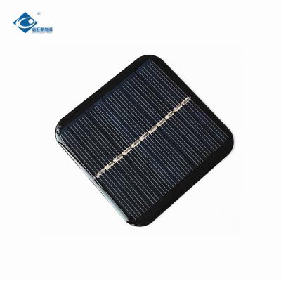 China 0.45W Mini Poly Waterproof Solar Panel ZW-6363-R2 Epoxy Adhesive Layer Solar Panel 5.5V for sale