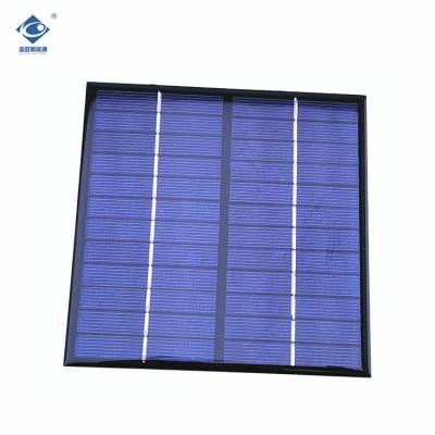 China 3W Trickle Charging Solar Panel Battery Charger 12V Customized Epoxy Mini Solar Panel ZW-145145-12V for sale