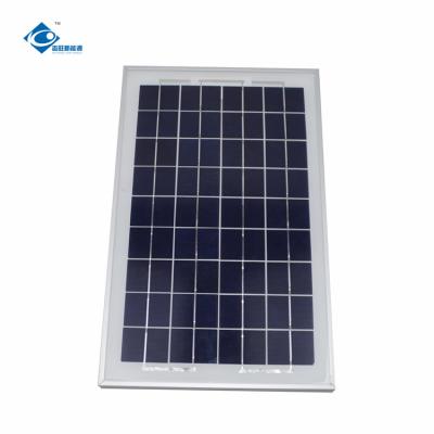 China 18V 12W Aluminium Alloy Glass Laminated Solar Panel ZW-12W-18V Mini Solar Panel Power Bank Charger for sale