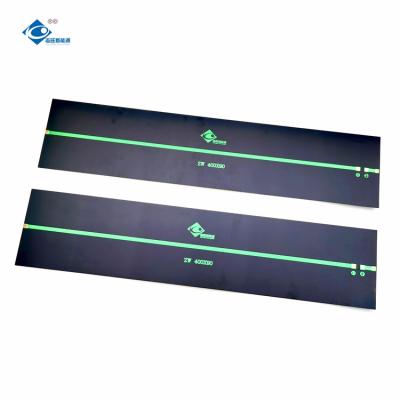 China PET Solar Panel ZW-40090-P Strip Solar Photovoltaic Panels 6V Semi-flexible Solar Panels 5W en venta