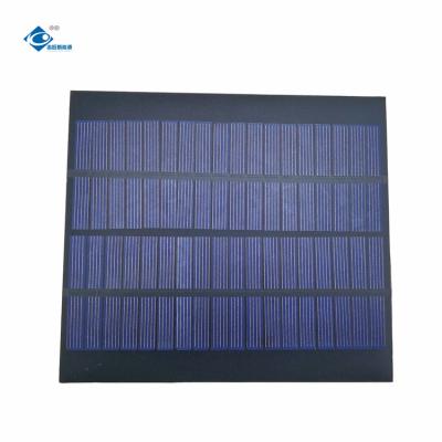 中国 2.2W PET Photovoltaic Solar Panel ZW-138155-P Customized Solar Panel Charger 18V Mini Solar Panel 販売のため