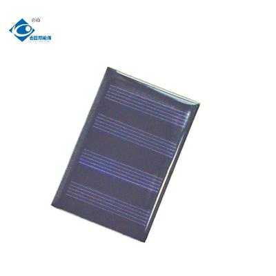 China ZW-4466 Poly Crystalline Portable Solar Panel Charger 0.2W Lightweight Mini Solar Panels 2V for sale