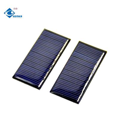 China 0.3W Poly Epoxy Resin Solar Panel 5.5V Solar Energy Panels ZW-5526 Customized Epoxy Mini Solar Panel for sale
