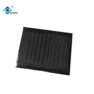 China New Promotion 0.35W Epoxy Resin Solar Panel ZW-6050-M6V Portable Solar Battery Charger 6V for sale