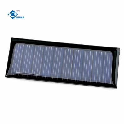 China Customized Poly Mini Epoxy Solar Panel 0.17W 5V Lithium Battery Solar Panels Charger ZW-6826 for sale