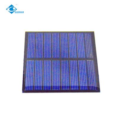 China ZW-7070 Mini Epoxy Resin Solar Panel 0.6W Customized Sizes Solar Panel 4V Portable Poly Solar Panel for sale