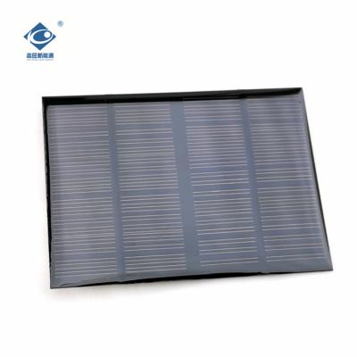 中国 18Vモノラル ケイ素の黒い太陽電池パネル36電池のエポキシの太陽電池パネルZW-85115-18V 1.3W 販売のため