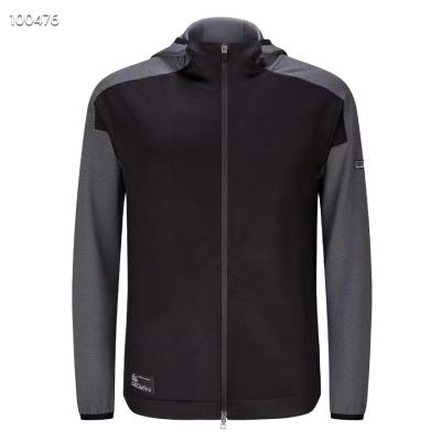 China Peso ligero de la chaqueta del paño grueso y suave de la sudadera con capucha de Logo Sports Men de encargo al aire libre en venta