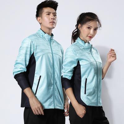 China Spring Autumn Winter Unisex Badminton Volleyball Tennis Warmup Suit for sale