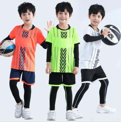 China Children's tights training clothes boys football speed dry clothes for sale