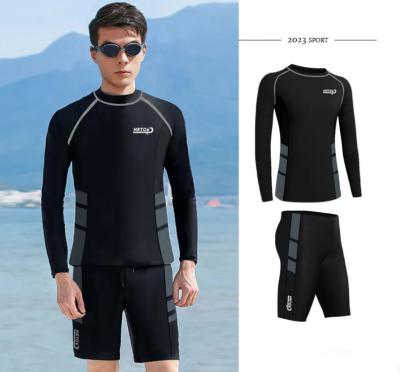 Chine Wetsuit split long-sleeved sports swim wear à vendre