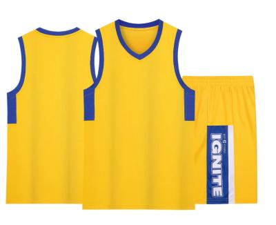 China El baloncesto uniforma el uniforme reversible del equipo de la práctica del baloncesto en venta