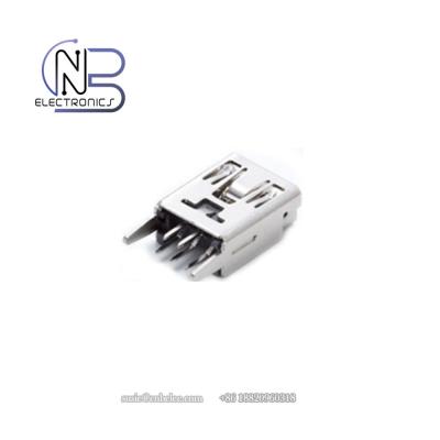 China Android fireproof mini USB connectors 5 pins A type female mini connector for Samsung, Xiaomi, OPPO and ViVo for sale