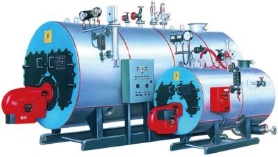 Chine La chaudière à eau chaude faite sur commande de gaz de style horizontal ISO9001 ASME évaluent une en de GV à vendre