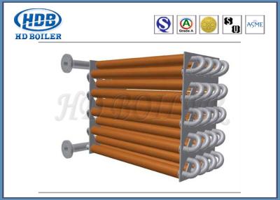 China Elementos de aquecimento de aço do tubo de aleta da caldeira da eficiência elevada para o cambista da caldeira à venda