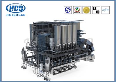 China Calderas en lecho fluidificado estándar de circulación de la biomasa de ASME, caldera de agua caliente eléctrica en venta