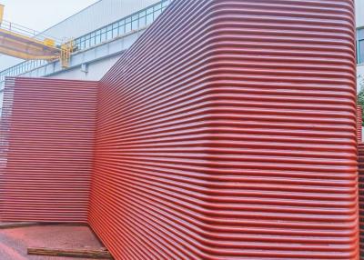 China Sugar Mills Boiler Water Wall Panel Q235B Material for sale