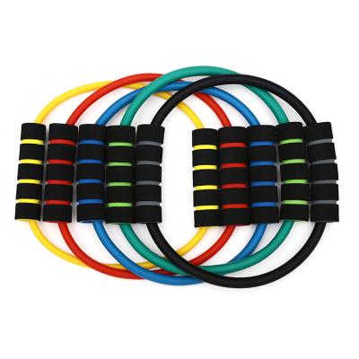 China Exercise Fitness Elastic O Shape Bands Circle TPE Resistance Bands o ring Bands for sale