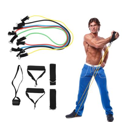 China Band Tubing Bands Logo Tubes Exercise Heavy Arm Workout Fitness Training Resistance Tube Set for sale