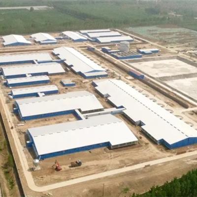 China La casa de cerdo ligera de la estructura de acero galvanizó edificios agrícolas prefabricados en venta