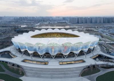 China Peso ligero constructivo modificado para requisitos particulares del gimnasio de la estructura de acero de clase superior en venta