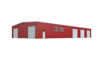 China Prefabricated Warehouse Steel Structure Building Construction Lightweight Q355B for sale