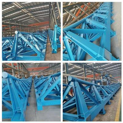 China Puente peatonal galvanizado del braguero de acero a prueba de viento del puente de la estructura de acero en venta