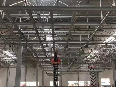 China Helles Baustahl-Portal gestaltet Multifunktionsherstellungs-Stahlkonstruktion zu verkaufen