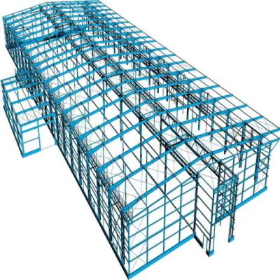 China Steel Warehouse Building Light Steel Structure Prefabricated Steel Structure for sale