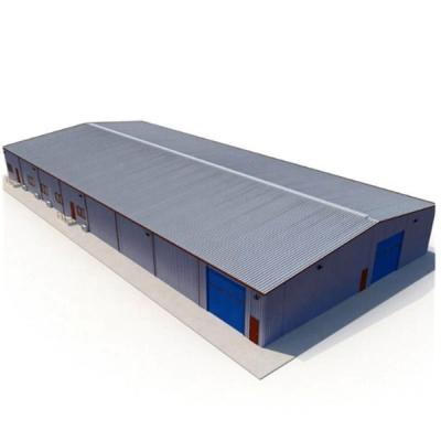 China Portal Steel Structure Warehouse Building System Steel Frame Construction for sale