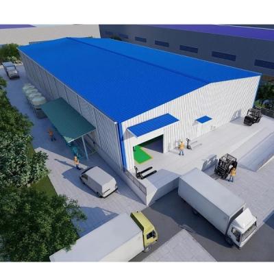 China Factory Prefabricated Steel Structure Workshop Industrial Building Construction for sale